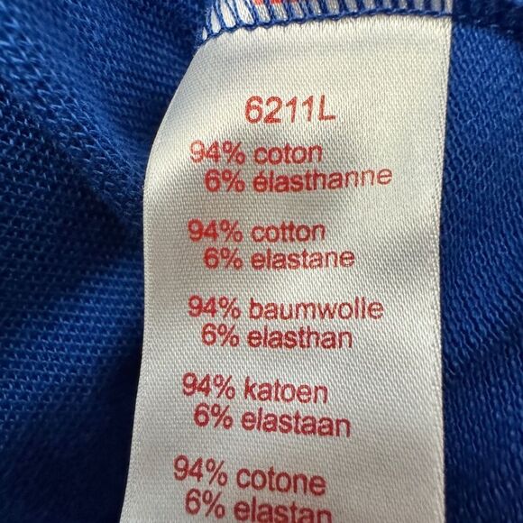 Lacoste Blue Long Sleeve Dress - Picture 7 of 8